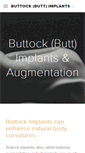 Mobile Screenshot of buttockimplants.com